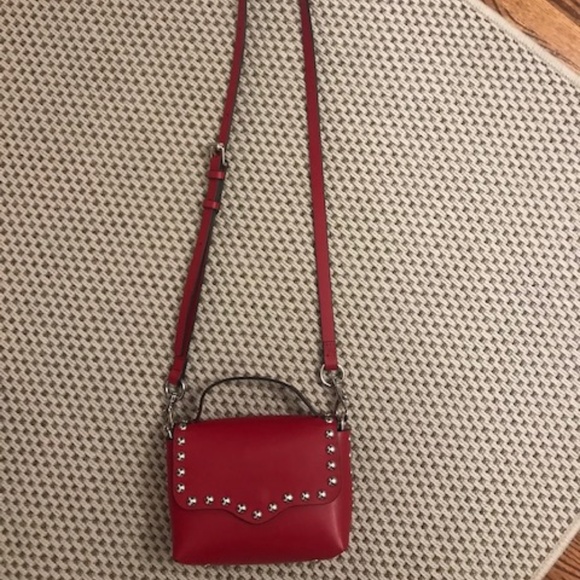 Blythe Medium Studded Leather Crossbody Bag